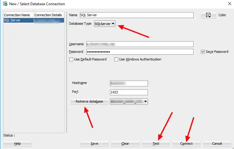 Sql developer oracle удалить connection