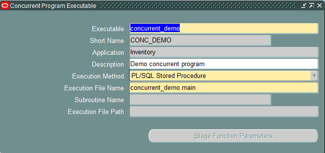 PL/SQL Stored Procedure Concurrent Program in Oracle Apps - Oracleknowhow